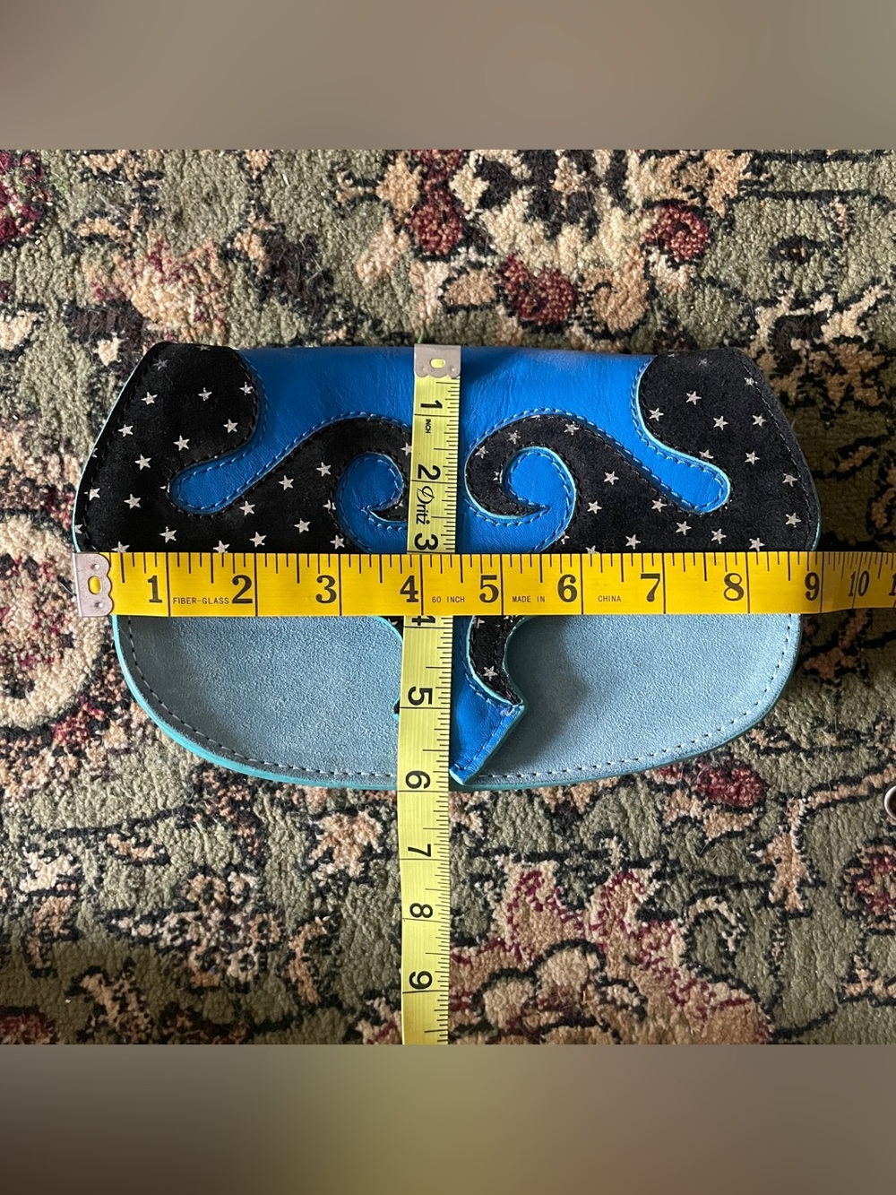 John Fluevog Blue and Silver Star Wallet and Bag Set - Picture 13 of 16
